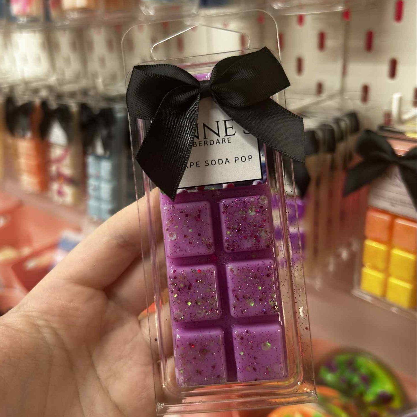 GRAPE SODA POP WAX SNAP BAR