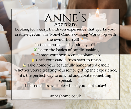 CANDLE MAKING WORKSHOP BOOKING